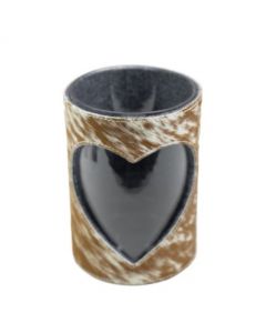 wind light cow heart brown/white 20cm (bos taurus taurus)