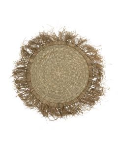 seegras tischset ausgefranst 47cm*