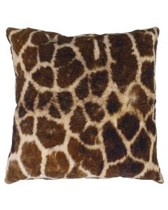 cushion velvet jungle giraffe print 45x45cm*