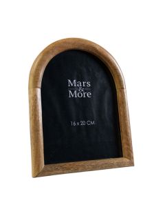 fotolijst mango hout boog 15x20cm