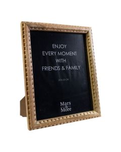 photo frame mango wood carved 20x25cm