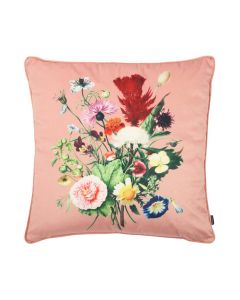 Kissen Blumen rosa 45x45cm