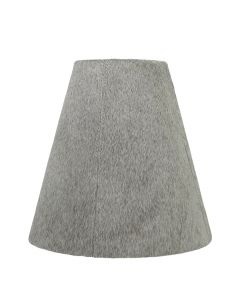 lampenschirm kuh grau h25 d26xd13cm