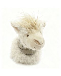 Wandkop Alpaca off white 20cm