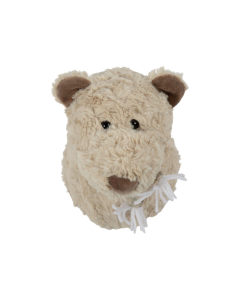 Tête de mur ours beige S