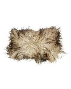 kissen ziege tibet lange haare 30x50cm