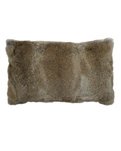 cushion rabbit brown 30x50cm (oryctolagus cuniculus)