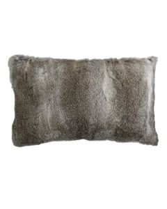 cushion rabbit grey 30x50cm (oryctolagus cuniculus)