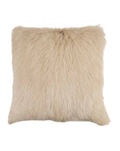 cushion goat cream 40x40cm (capra aegagrus hircus)*
