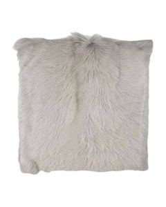 coussin chèvre gris 40x40cm 
