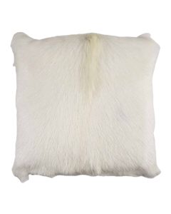 cushion goat white 40x40cm (capra aegagrus hircus)