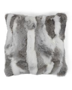 kissen kaninchen gemisch grau 40x40cm