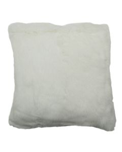 cushion rabbit white 40x40cm (oryctolagus cuniculus)