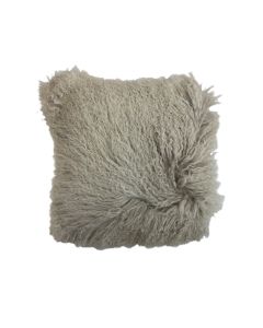 kissen schaf lockiges haar grau 40x40cm