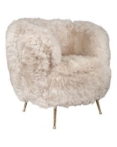 stuhl neuzeeland schaf cremefarben (selbstbau, paletten)