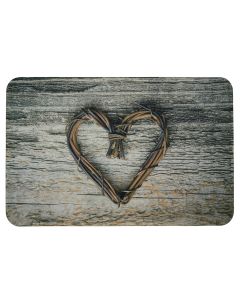paillasson coeur rameaux 75x50cm