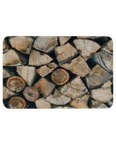 doormat split wood 75x50cm