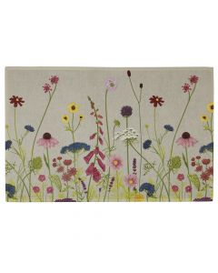 doormat wild flowers 75x50cm