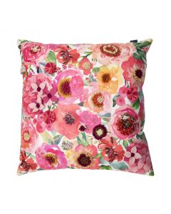 handmade cushion fleury poppy 45x45cm