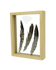 fotolijst hout zwevend 27x35cm