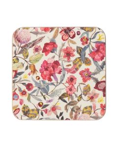 Onderzetter Zara bloemen 10x10cm (set van 6)