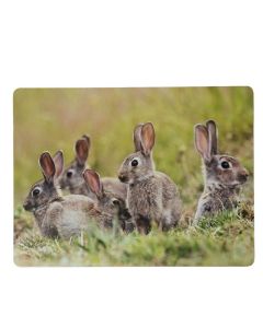 Placemat Rabbits family 30x40cm (set of 4)