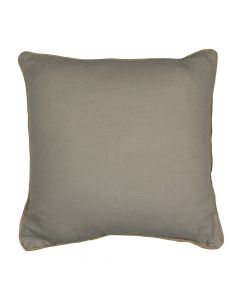coussin beige avec jute garniture 45x45cm*