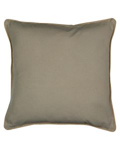 coussin beige avec jute garniture 55x55cm*