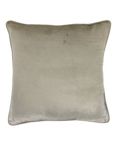 kussen fluweel beige 45x45cm