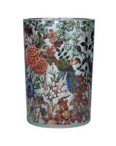 Theelichthouder glas fleury Dahlien large 18cm