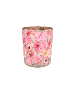 Theelichthouder fleury klaproos small 8cm