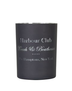 Tea Light Holder glass harbour club grey medium 12cm*