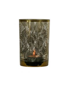 wind light glass snake gold large 18cm*