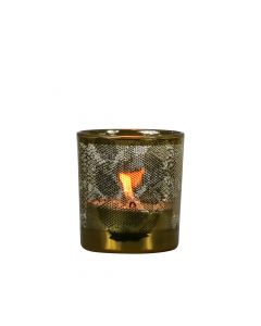 wind light glass snake gold small 8cm*