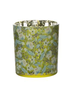 Hurricane Glass marie flowers small 8cm