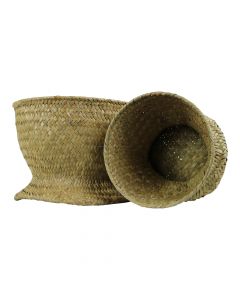 *zeegras bloempot coupe (set of 2)*