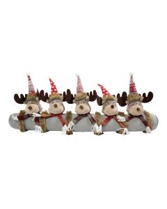 Knitted Rudolf windstopper grey 30x88 cm