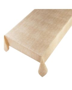 Premium Wasbaar gecoat tafeltextiel camel 140cmx20mtr