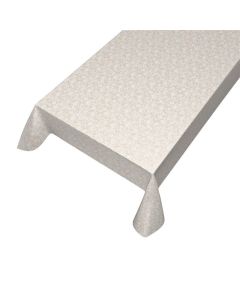 Milflores Wasbaar gecoat tafeltextiel zandkleur 140cmx20mtr
