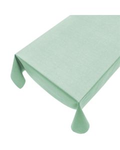 Donja Wasbaar gecoat tafelkleed groen 140cmx20mtr