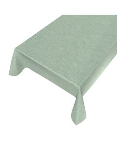 Dylan Wasbaar gecoat tafeltextiel groen 140cmx20mtr