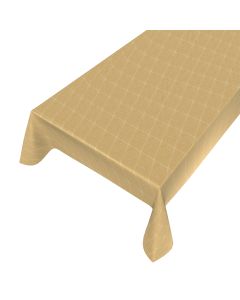 Dylan Wasbaar gecoat tafeltextiel geel 140cmx20mtr