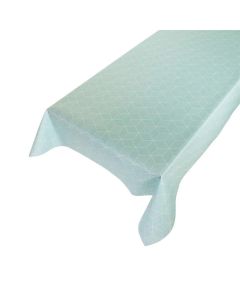 Jacquard Grid Wasbaar gecoat tafeltextiel 61mint 140cmx20mtr