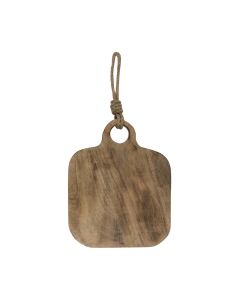 schneidbrett mangoholz quadrat 30cm