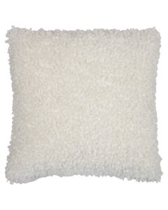 kissen teddy wollweiß 45x45cm