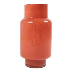 Vase Pien Solid Coral Orange h38,5 d20