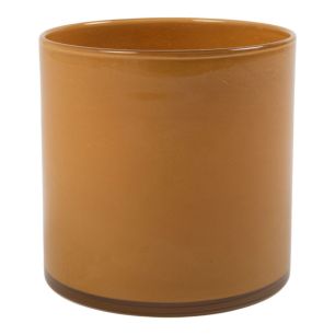 Cylinder Astra Solid Mustard h18d18
