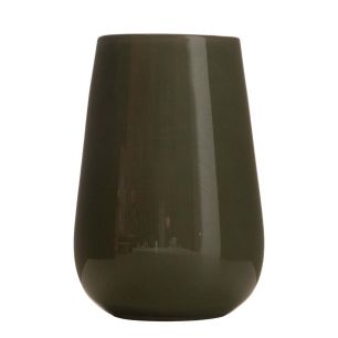 Vase Saga solid green h27 d17