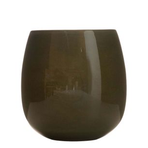 Vase Tove solid green h17,5 d18