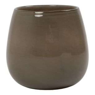Vase Tove solid taupe h24 d24